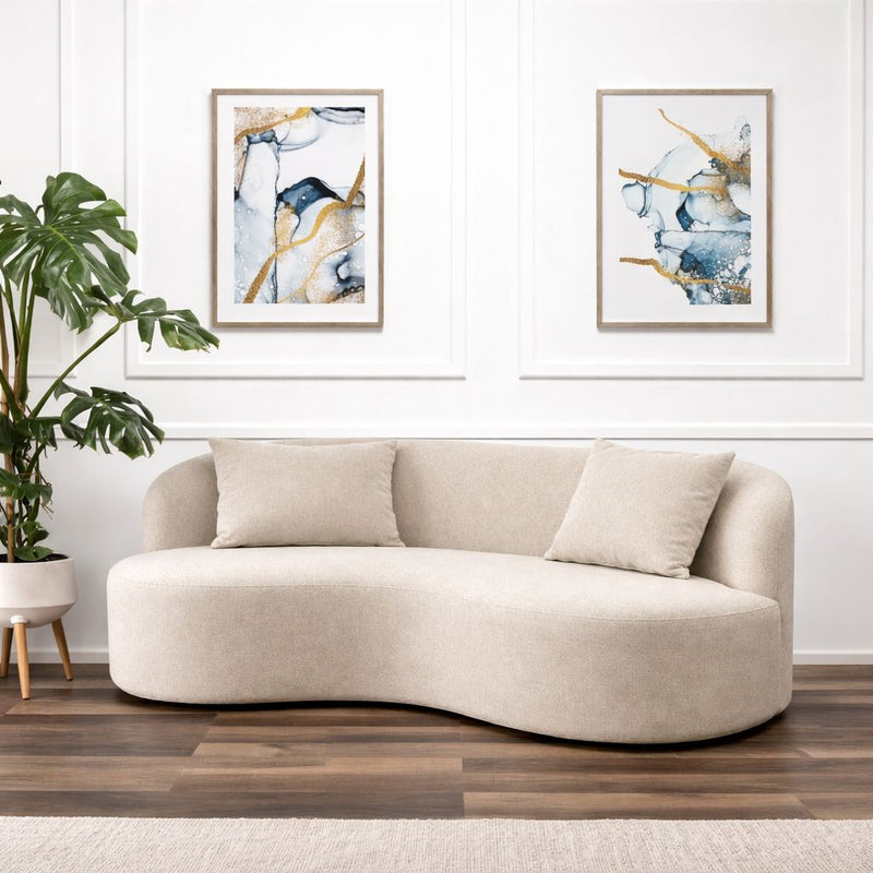 Sofá NOVA - Beige 3 Cuerpos