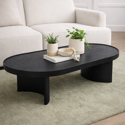 Mesa de Centro Tivoli - Madera Negro