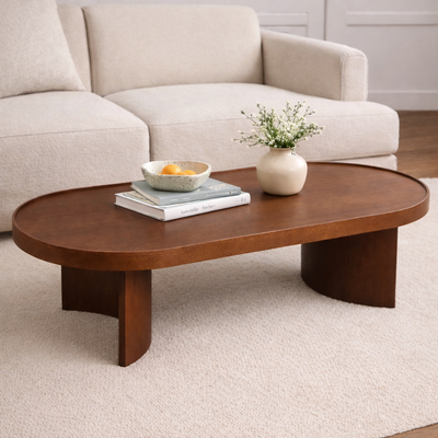 Mesa de Centro Tivoli - Madera Nogal