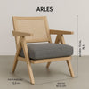 Sitial ARLES - Gris