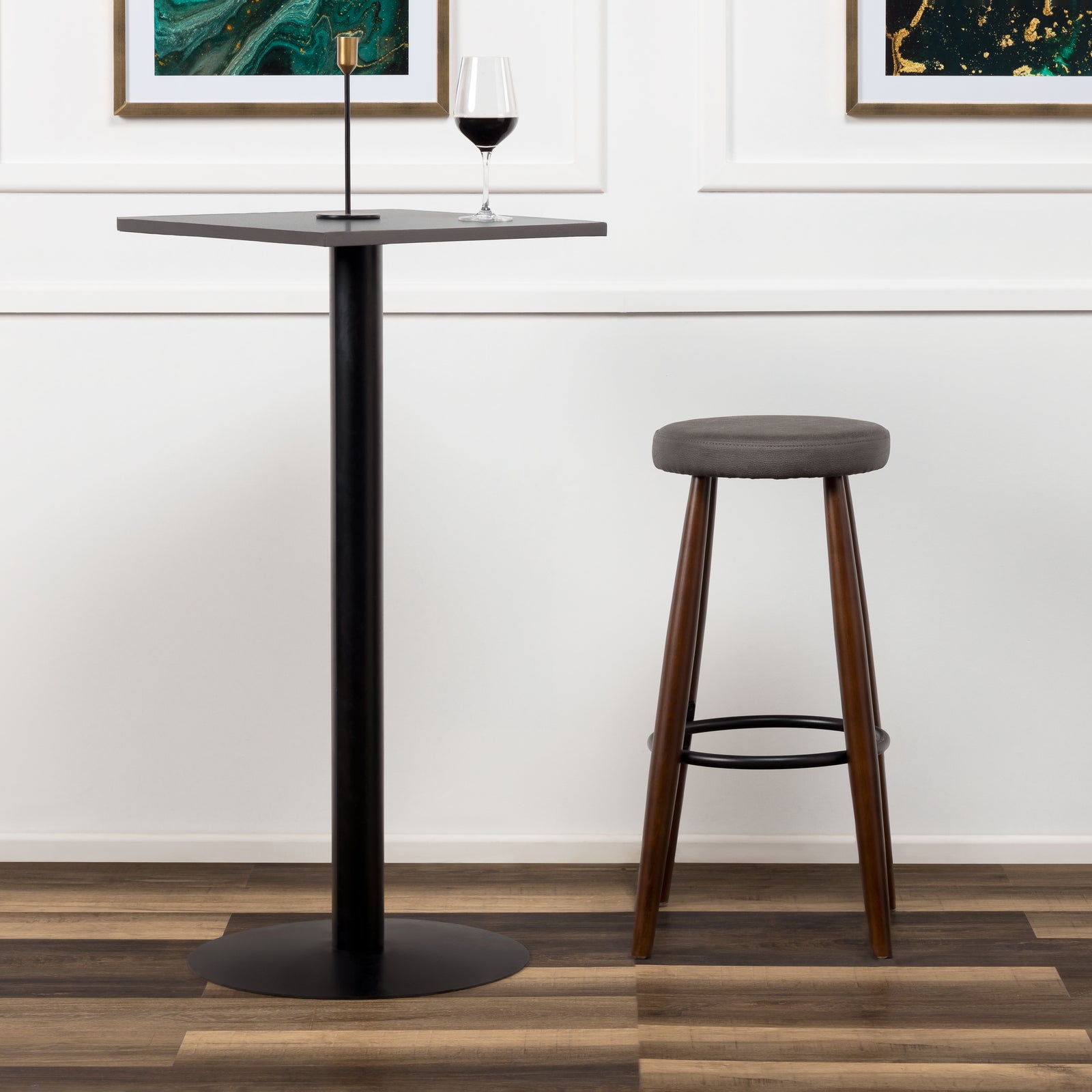 Piso VERONA - Madera Nogal Alt. Asiento 70 cms