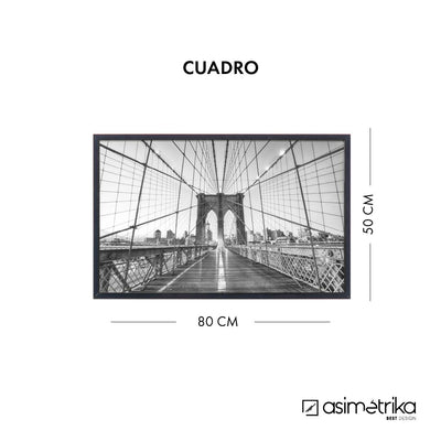 Cuadro BROOKLYN BRIDGE - Black & White