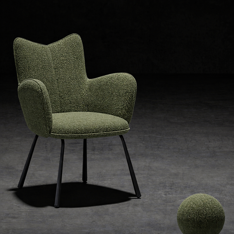 Poltrona LUCERNA - Verde Oliva