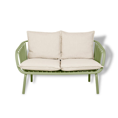 Sofá 2 Cuerpos Terraza MYKONOS - Verde Menta