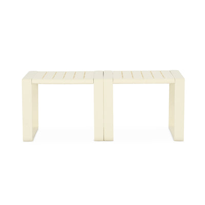 Set Mesas Terraza OFF WHITE