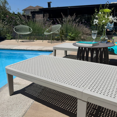 Reposera Solara Gris Marfil