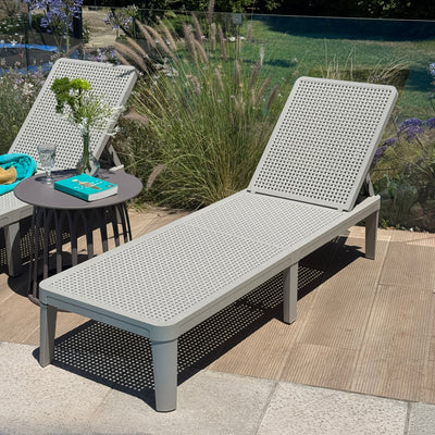 Reposera Solara Gris Marfil