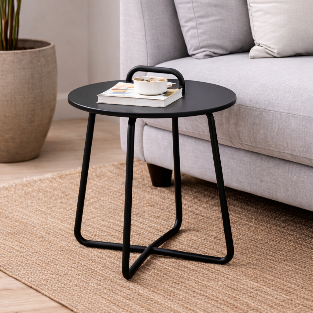 Mesa lateral BERLIN - Negra