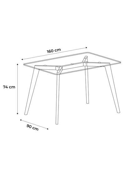 Mesa PIXAR - Madera Natural