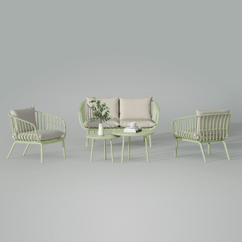 Conjunto Terraza MYKONOS - Verde Menta