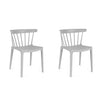Silla SALOON - Gris Marfil