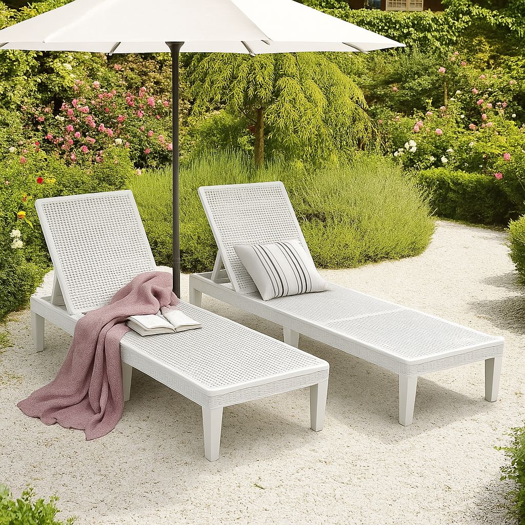 Reposera Solara Gris Marfil