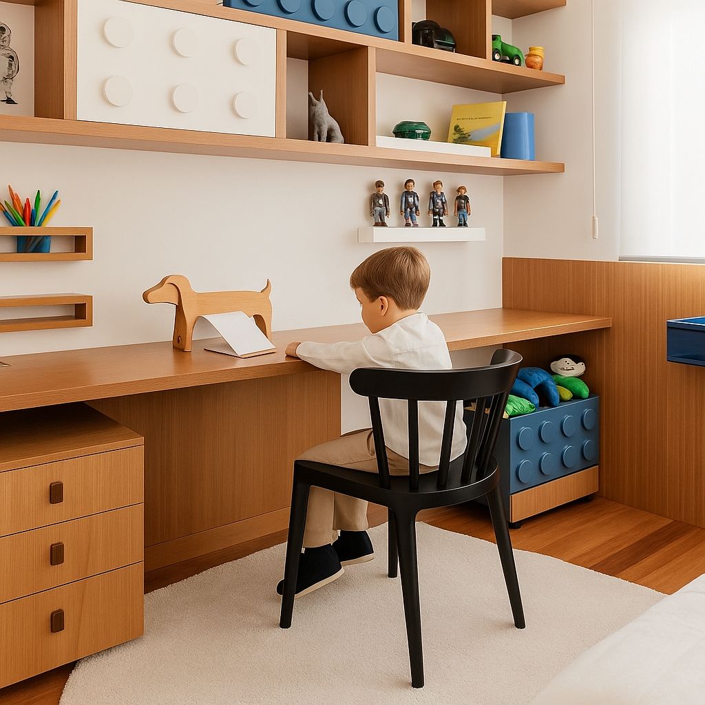 Silla SALOON KIDS - Negro