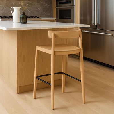 Taburete LINO - Madera Natural