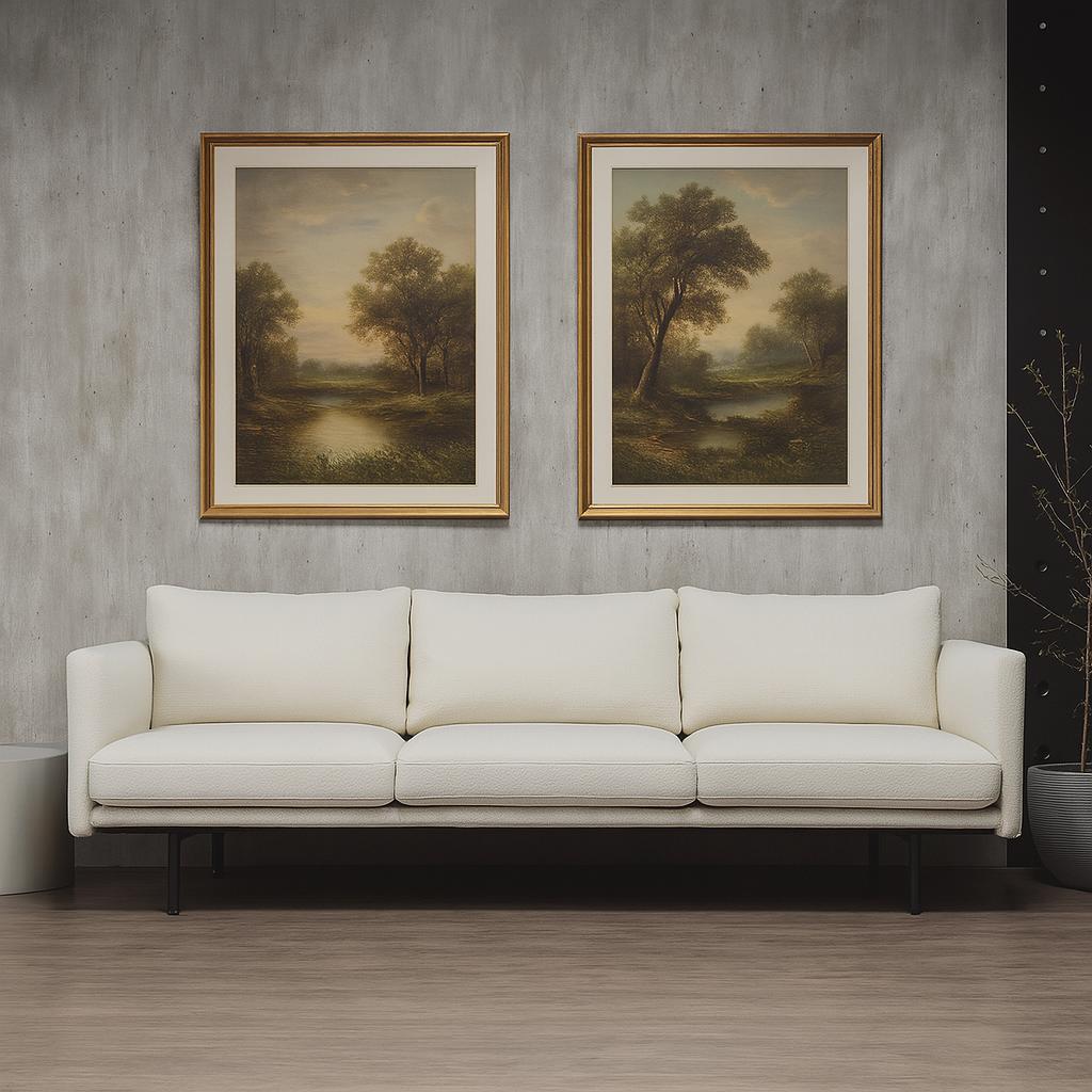 Sofá TORINO 3 cuerpos XL - Blanco Invierno