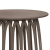 Mesa lateral COLUMBA - Gris Cálido