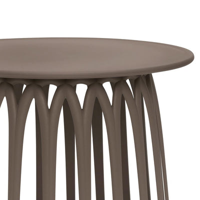 Mesa lateral COLUMBA - Gris Cálido