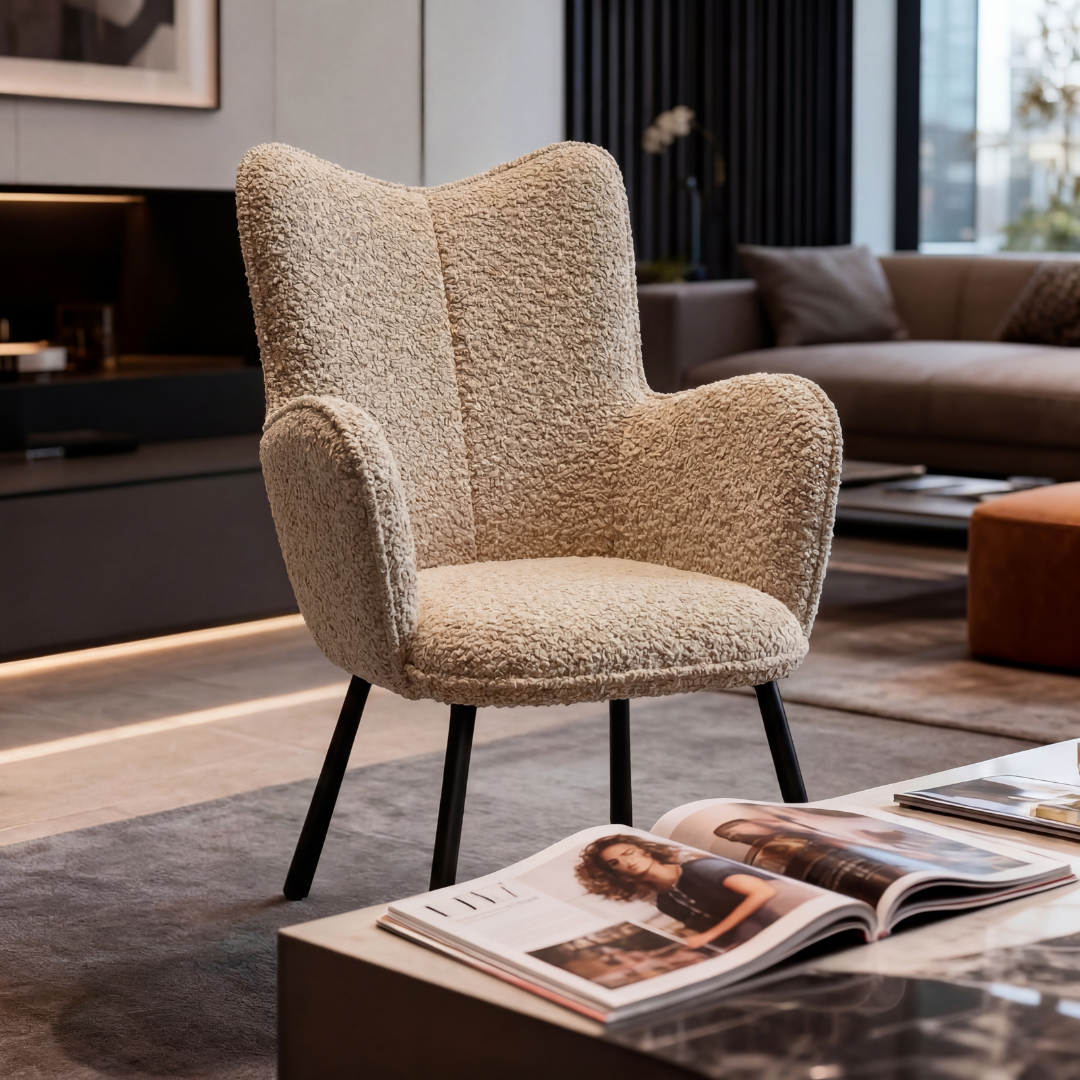 Poltrona LUCERNA - Beige Caqui