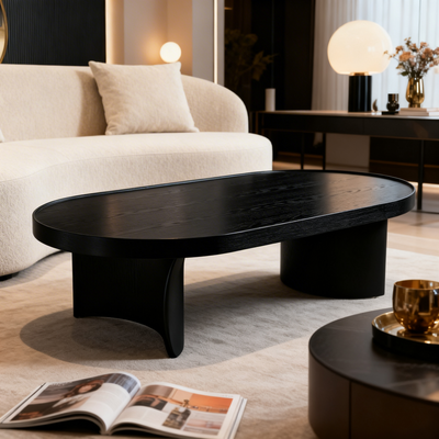 Mesa de Centro Tivoli - Madera Negro