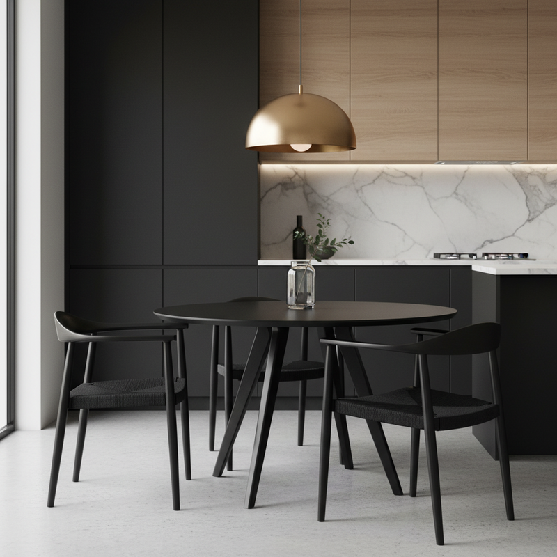 Mesa VENETO 80 - Negro