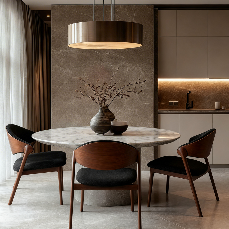 Silla MATERA - Color nogal