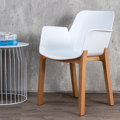 Silla GRULLA - Blanco