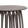 Mesa lateral COLUMBA - Taupe